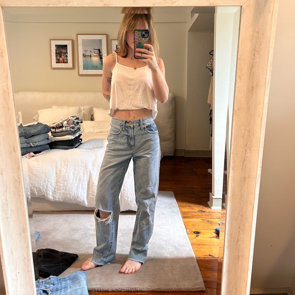J.Crew slouchy Boyfriend Jeans